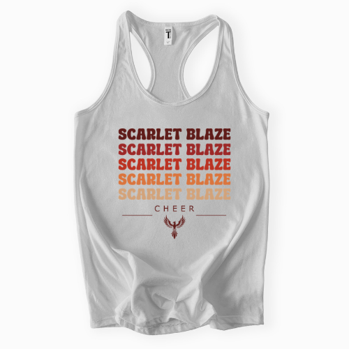 SBC Retro Repeat Racerback Tank