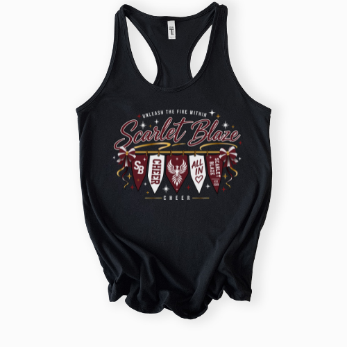 SBC Spirit Pennant Racerback Tank