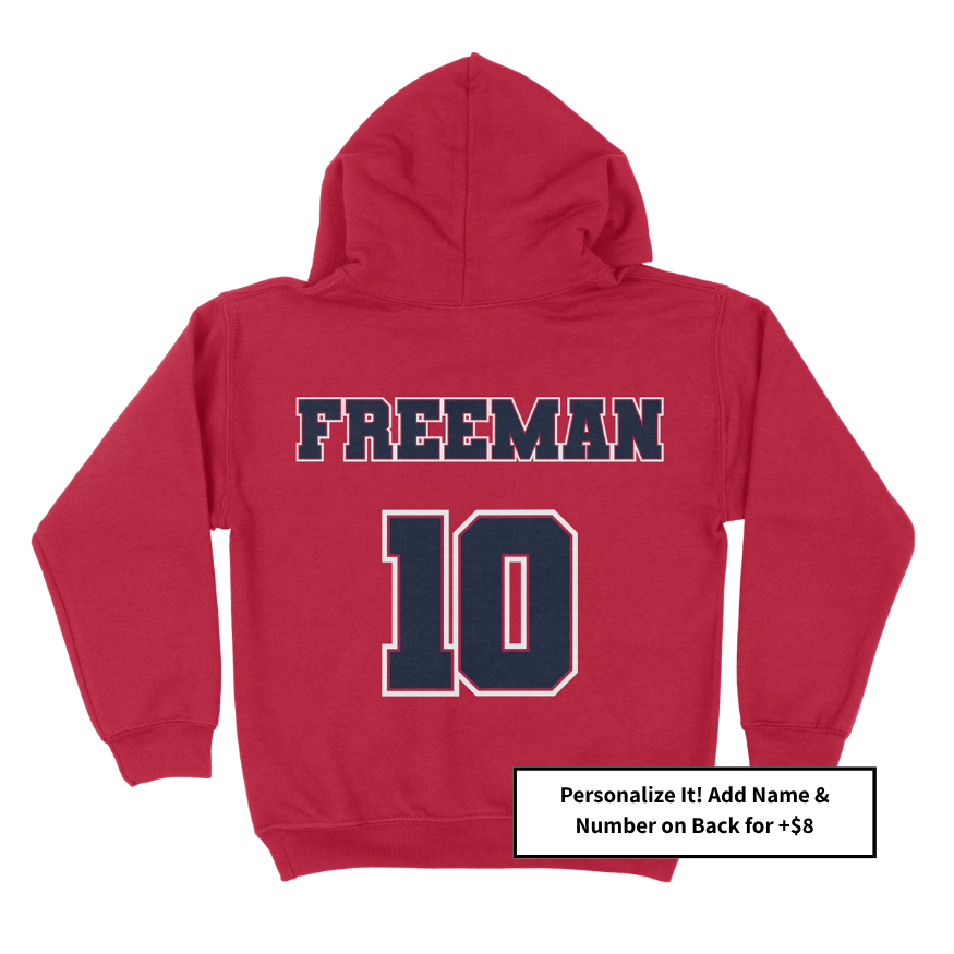 Gildan Youth Hoodie | Red