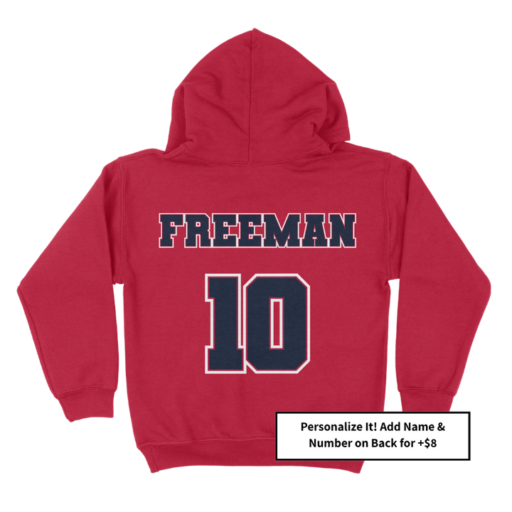 Gildan Youth Hoodie | Red