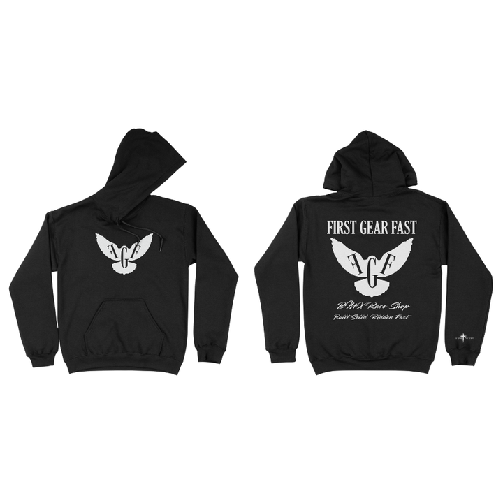 Heavyweight Hoodie – Classic Fleece Pullover Sweatshirt | First Gear Fast
