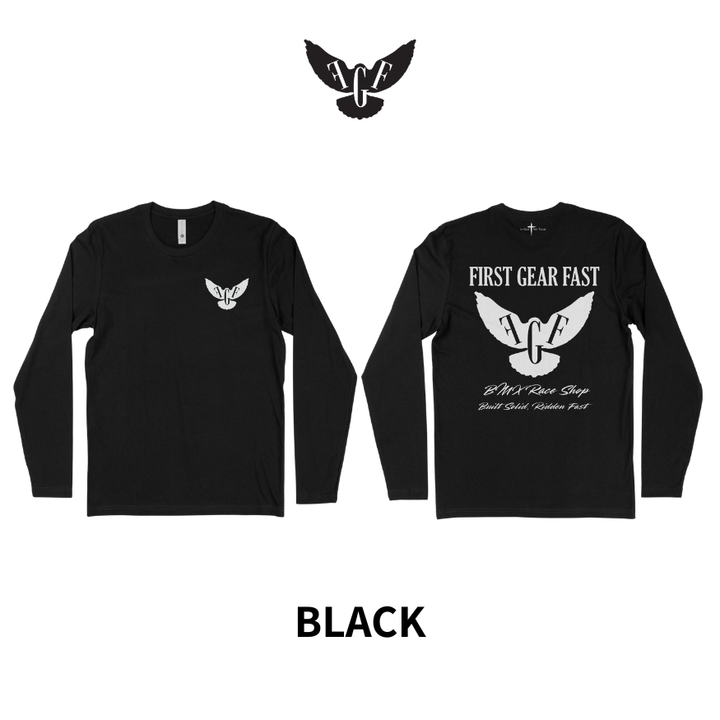 Premium Performance Long Sleeve Shirt – Lightweight Athletic Track Tee | First Gear Fast