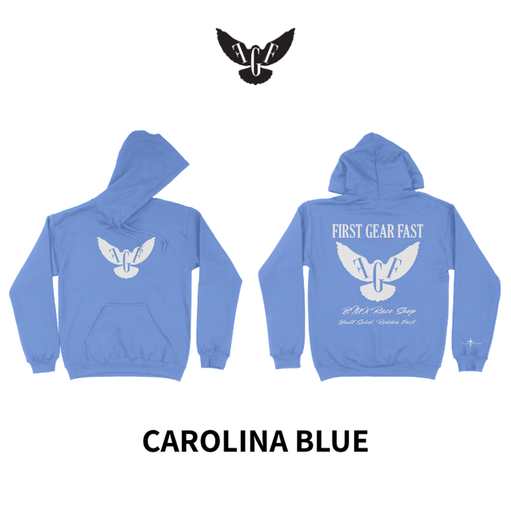 Heavyweight Hoodie – Classic Fleece Pullover Sweatshirt | First Gear Fast