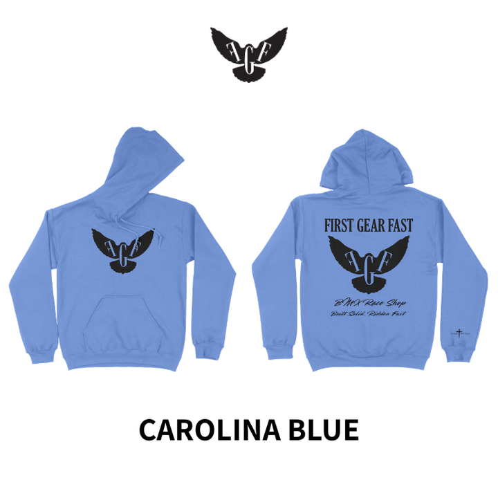 Heavyweight Hoodie – Classic Fleece Pullover Sweatshirt | First Gear Fast