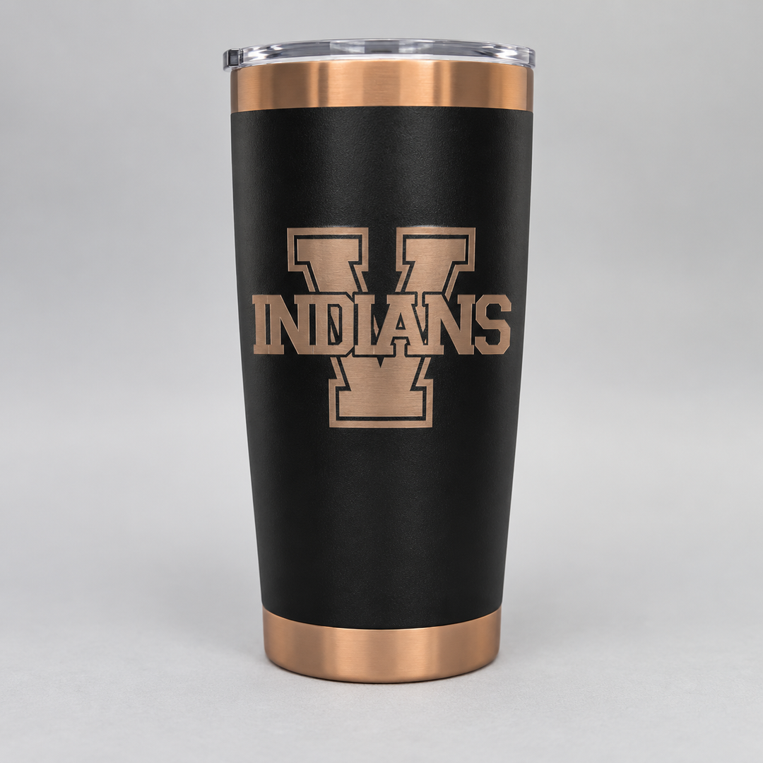 20 oz. Engraved Tumbler | Brass Finish