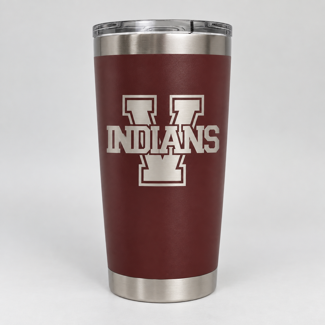 20 oz. Engraved Tumbler | Silver Finish