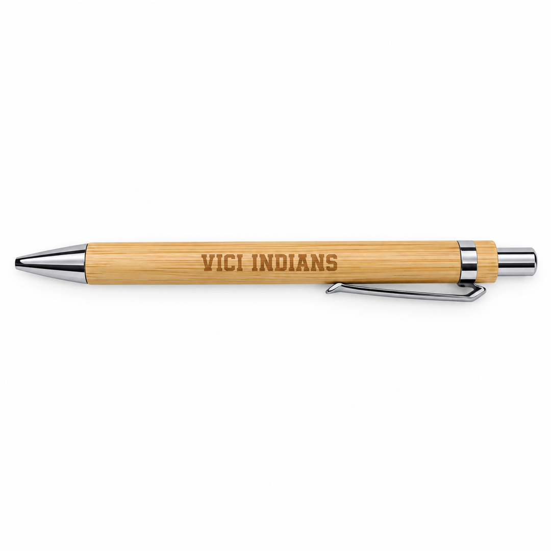 Engraved Bamboo Pen