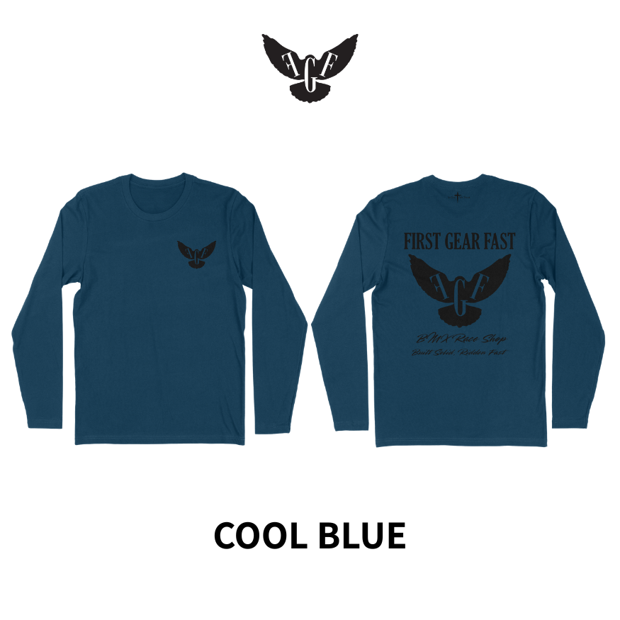 Premium Performance Long Sleeve Shirt – Lightweight Athletic Track Tee | First Gear Fast