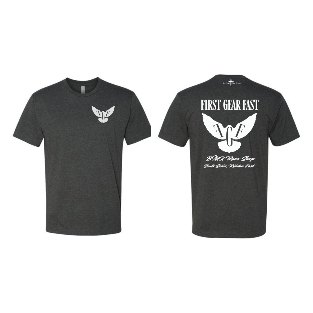 Premium BMX Racing T-Shirt – Lightweight Athletic Track Tee | First Gear Fast