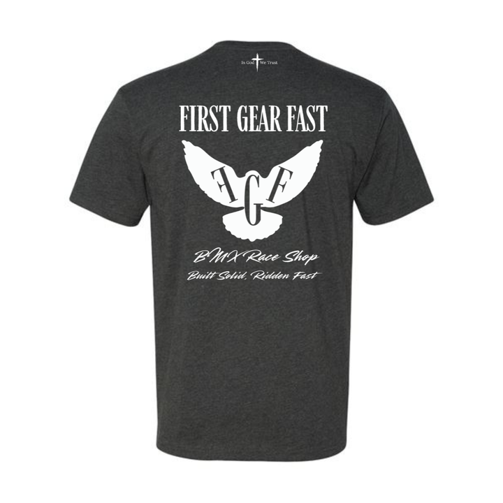 Premium BMX Racing T-Shirt – Lightweight Athletic Track Tee | First Gear Fast
