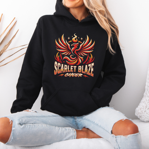 Scarlet Blaze Cheer Official Hoodie