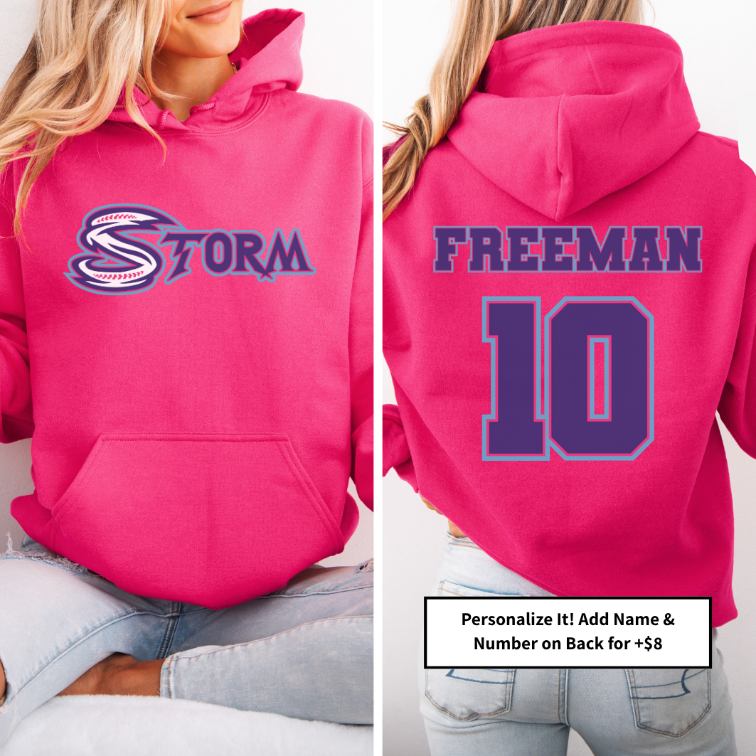 Gildan Adult Hoodie | Pink