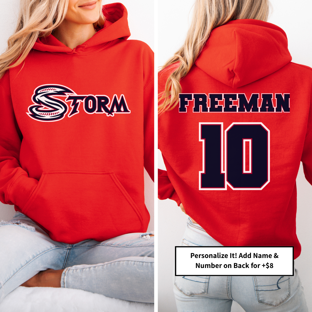 Gildan Adult Hoodie | Red