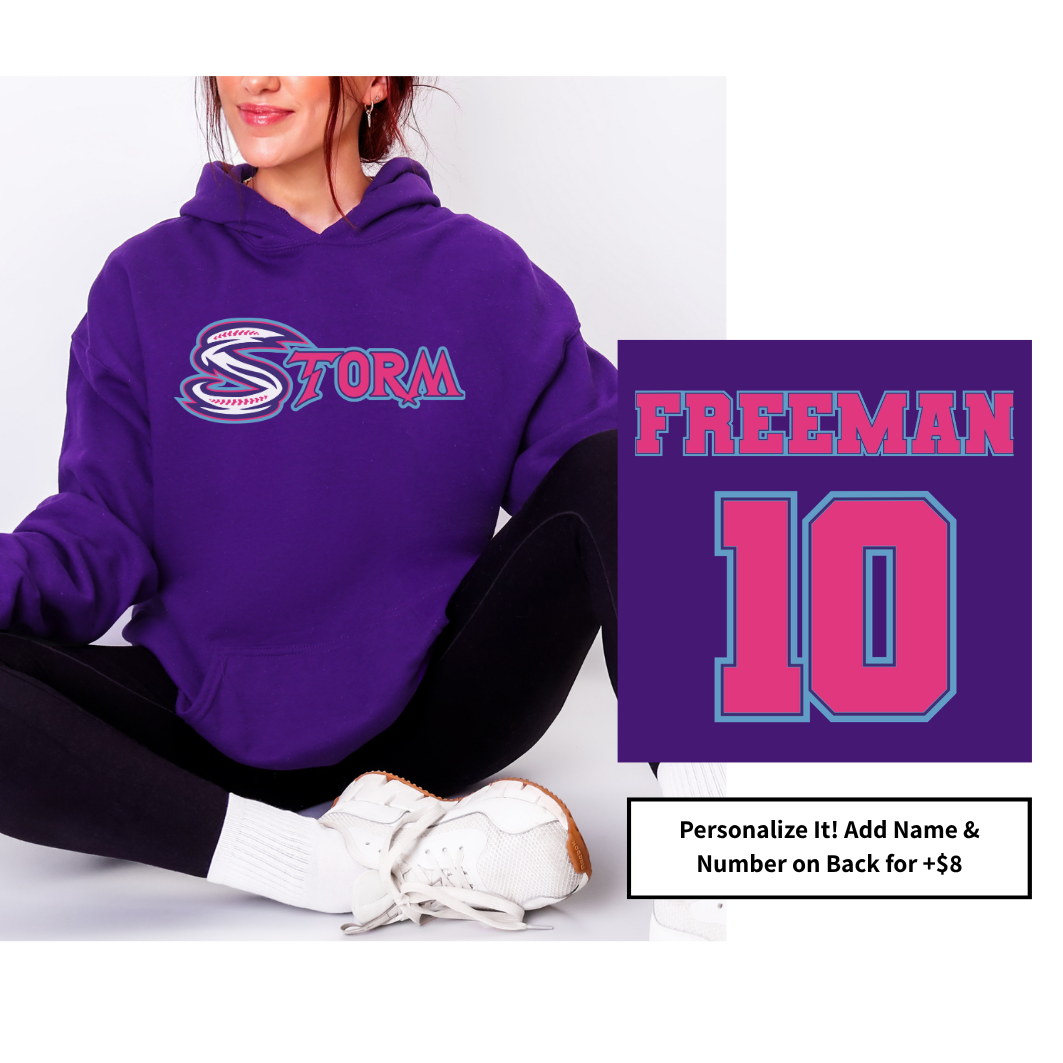 Gildan Adult Hoodie | Purple