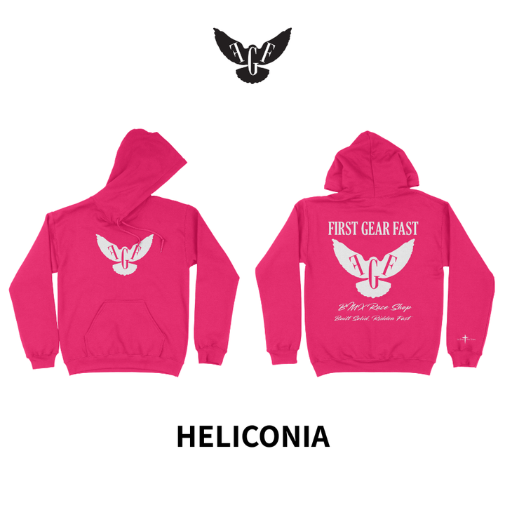 Heavyweight Hoodie – Classic Fleece Pullover Sweatshirt | First Gear Fast