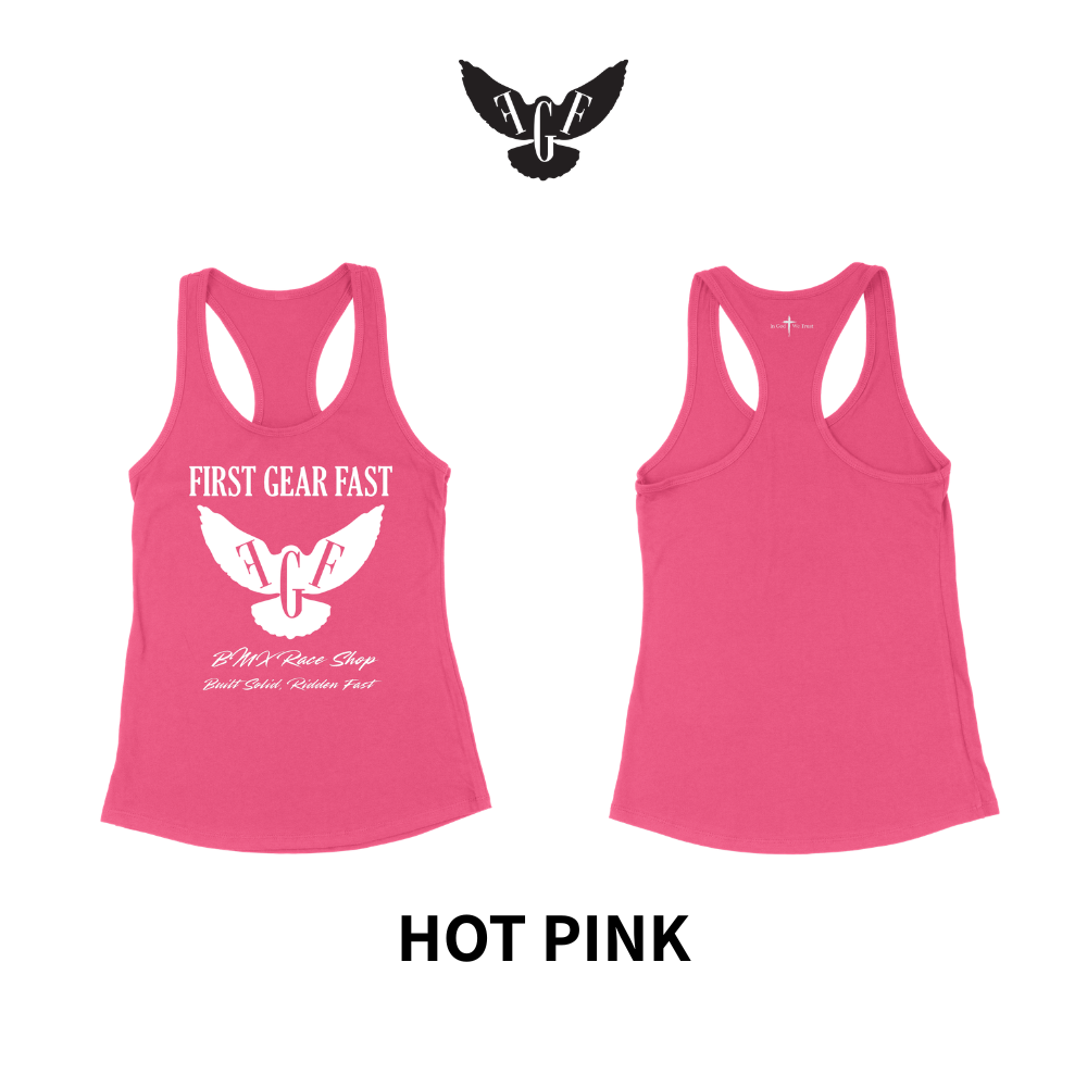 Premium Performance Racerback Tank Top – Soft Tri-Blend Athletic Women’s Tank | First Gear Fast