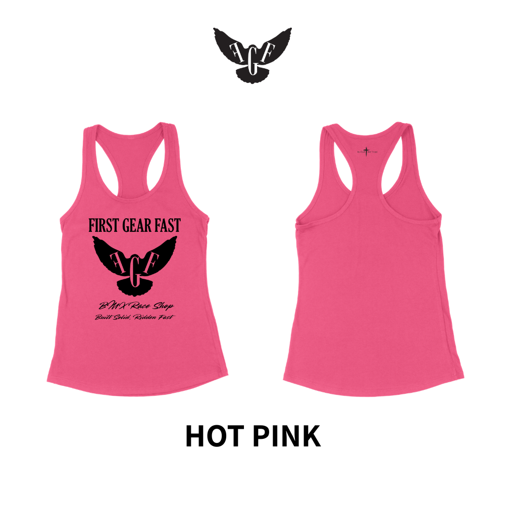 Premium Performance Racerback Tank Top – Soft Tri-Blend Athletic Women’s Tank | First Gear Fast