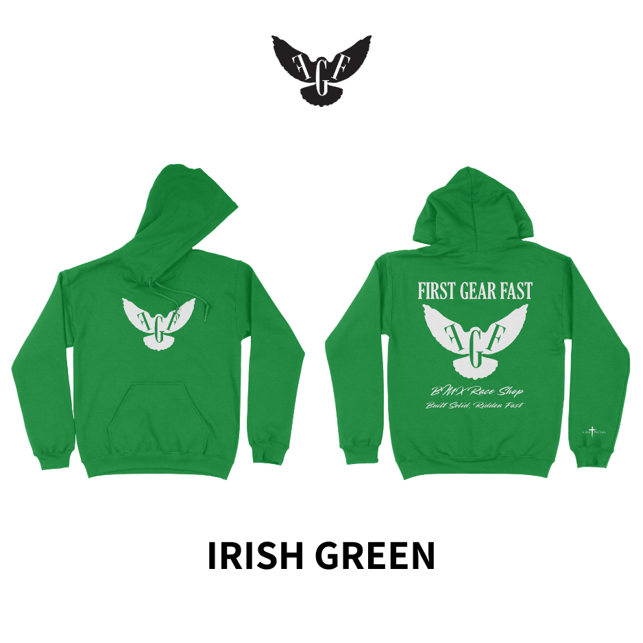 Heavyweight Hoodie – Classic Fleece Pullover Sweatshirt | First Gear Fast