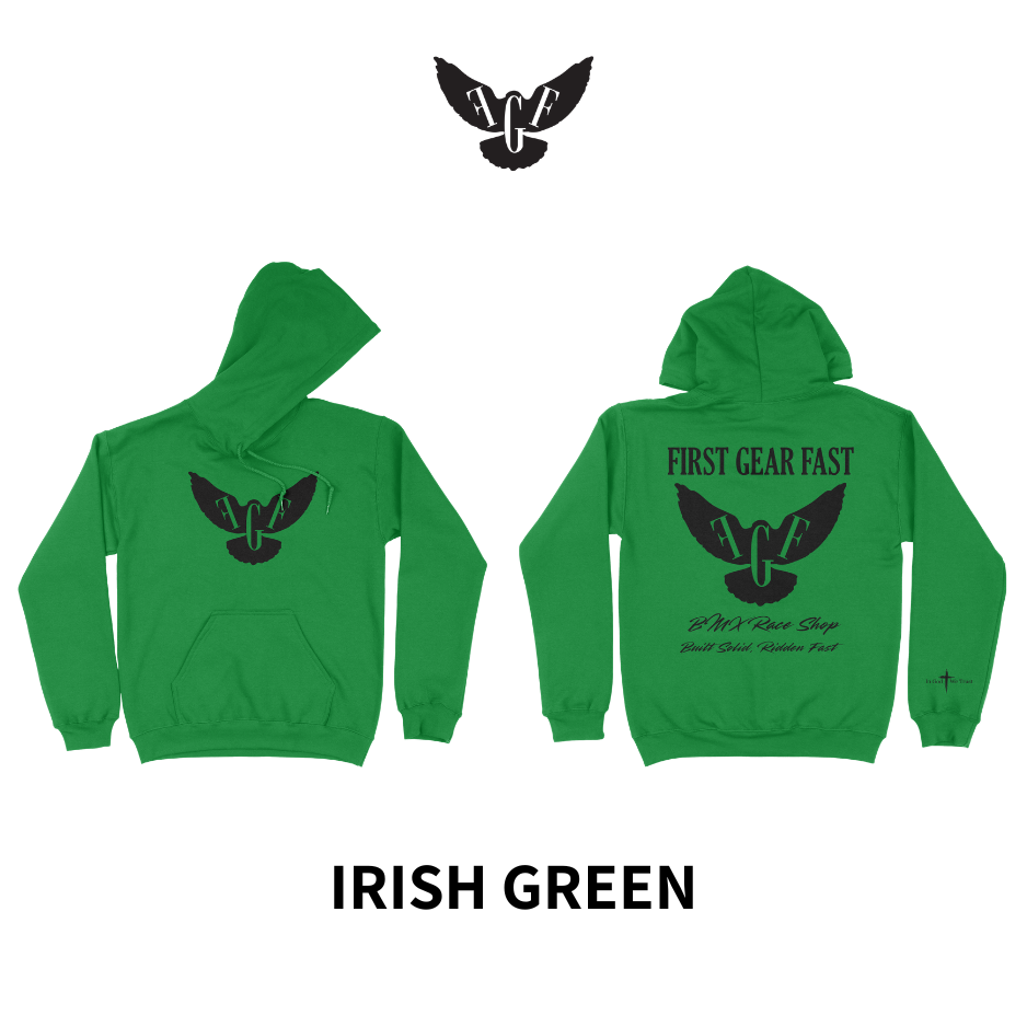 Heavyweight Hoodie – Classic Fleece Pullover Sweatshirt | First Gear Fast
