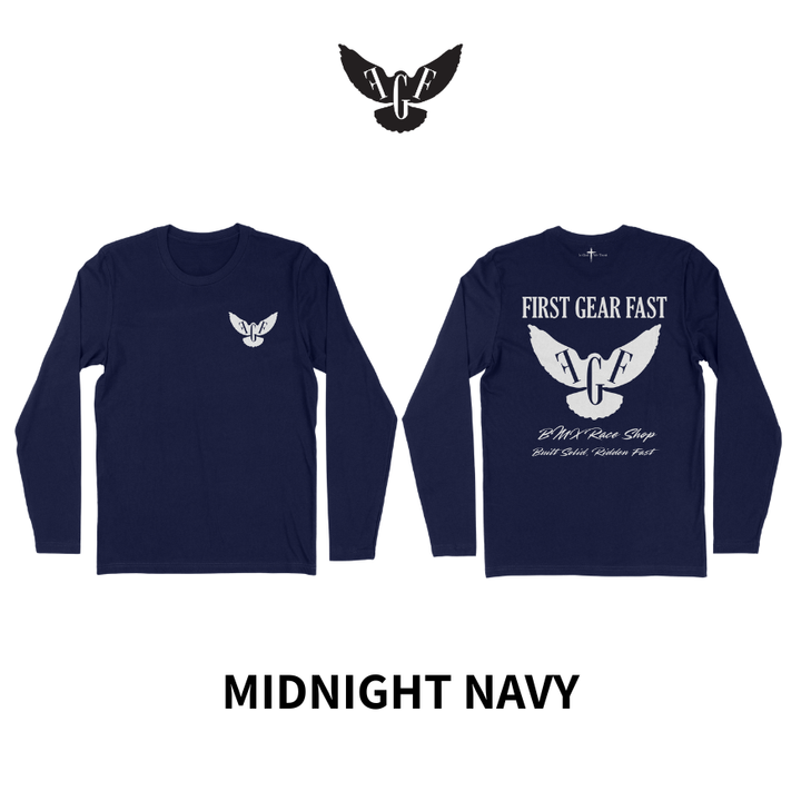 Premium Performance Long Sleeve Shirt – Lightweight Athletic Track Tee | First Gear Fast