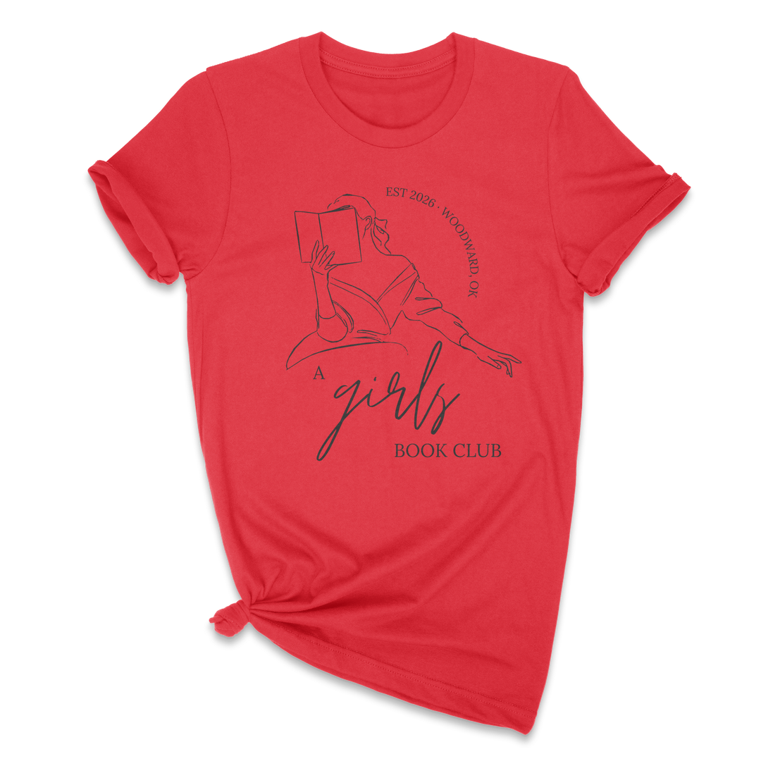 A Girls Book Club Tee – Bella + Canvas Everyday Collection