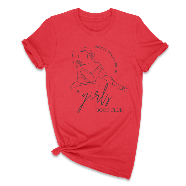 A Girls Book Club Tee – Bella + Canvas Everyday Collection