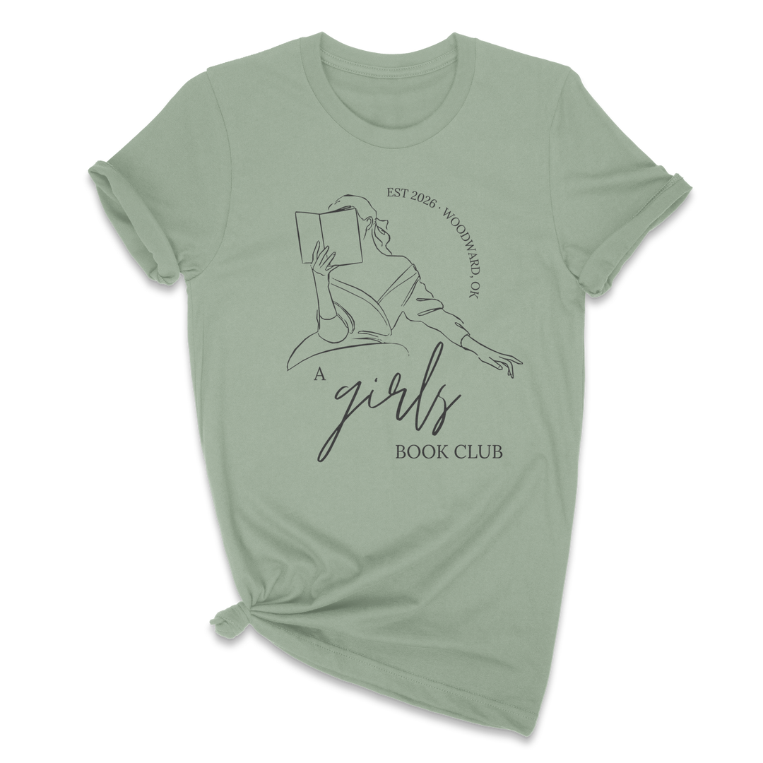 A Girls Book Club Tee – Bella + Canvas Everyday Collection
