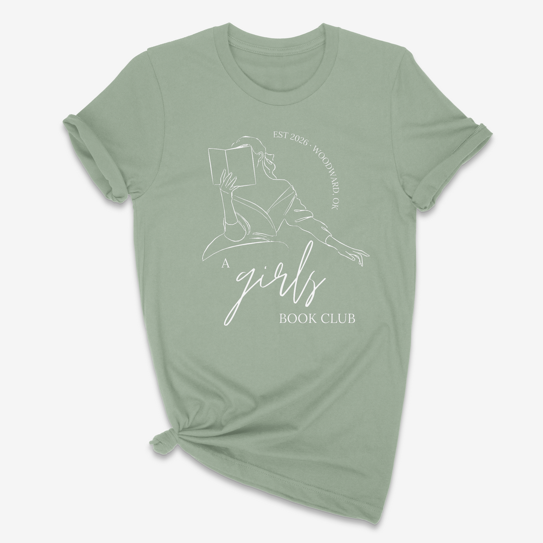 A Girls Book Club Tee – Bella + Canvas Everyday Collection