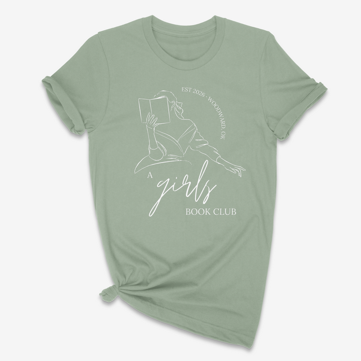 A Girls Book Club Tee – Bella + Canvas Everyday Collection