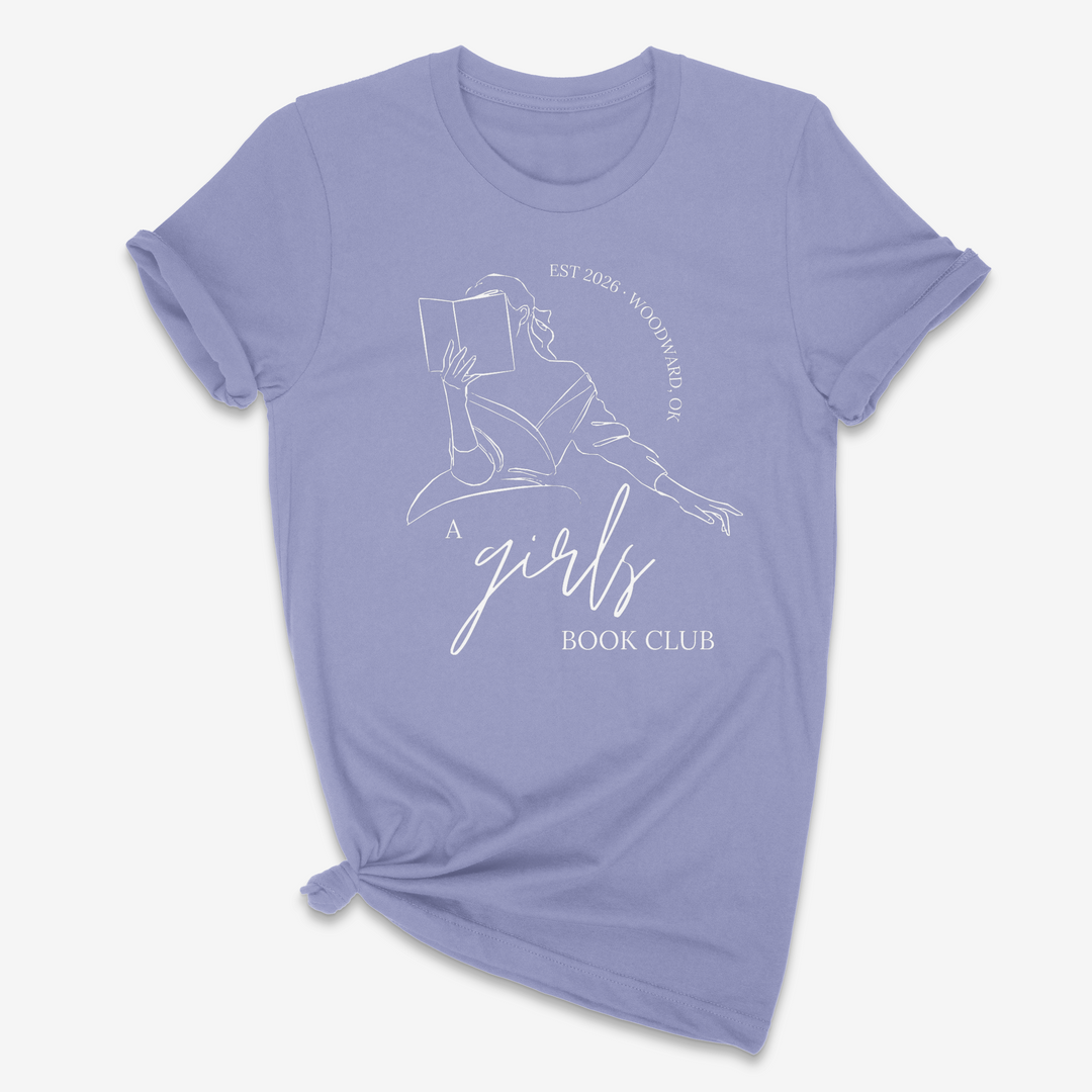 A Girls Book Club Tee – Bella + Canvas Everyday Collection