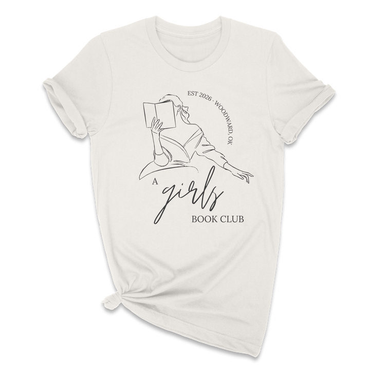 A Girls Book Club Tee – Bella + Canvas Everyday Collection