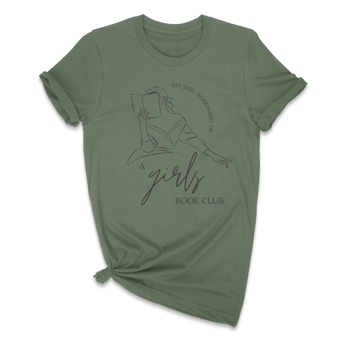 A Girls Book Club Tee – Bella + Canvas Everyday Collection