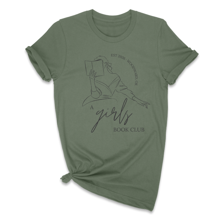 A Girls Book Club Tee – Bella + Canvas Everyday Collection