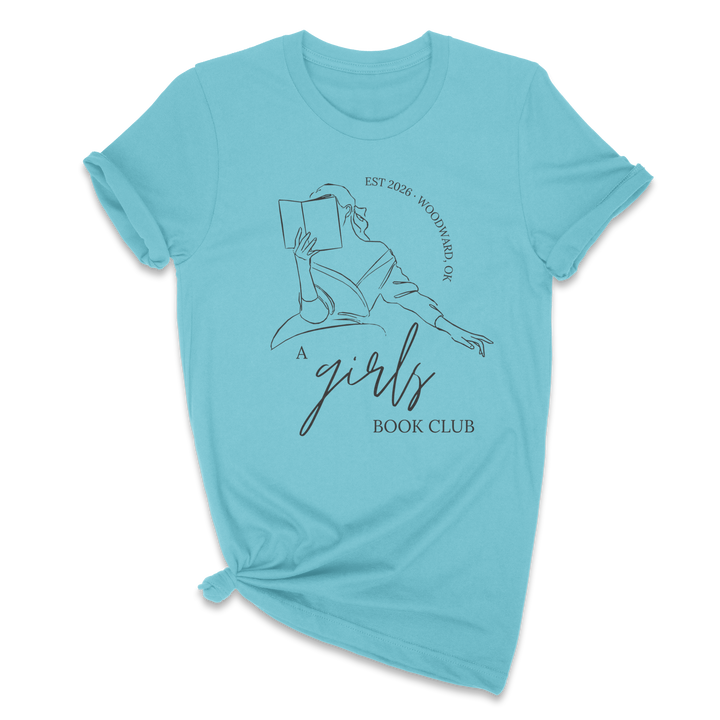 A Girls Book Club Tee – Bella + Canvas Everyday Collection