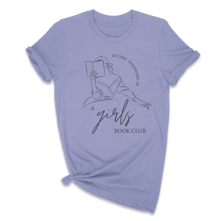 A Girls Book Club Tee – Bella + Canvas Everyday Collection