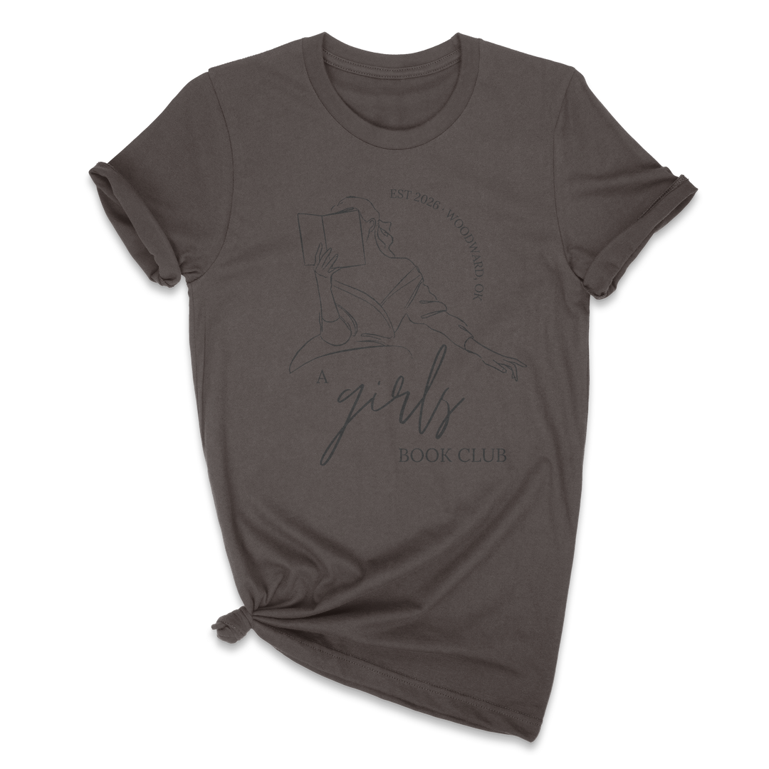 A Girls Book Club Tee – Bella + Canvas Everyday Collection