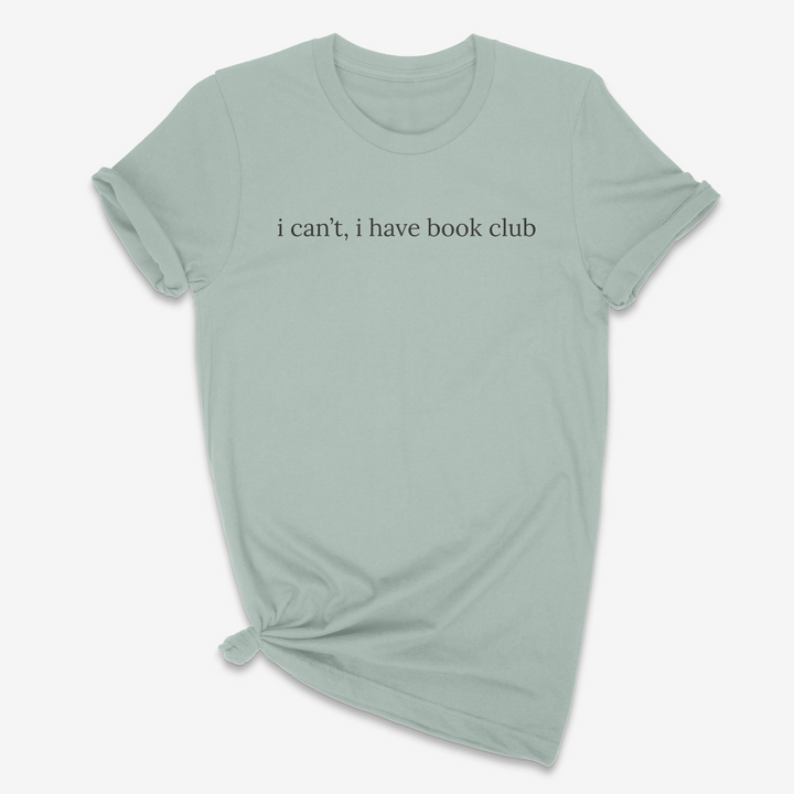 I Can't Tee – Bella + Canvas Everyday Collection