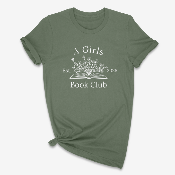 Floral Reader Tee – Bella + Canvas Everyday Collection