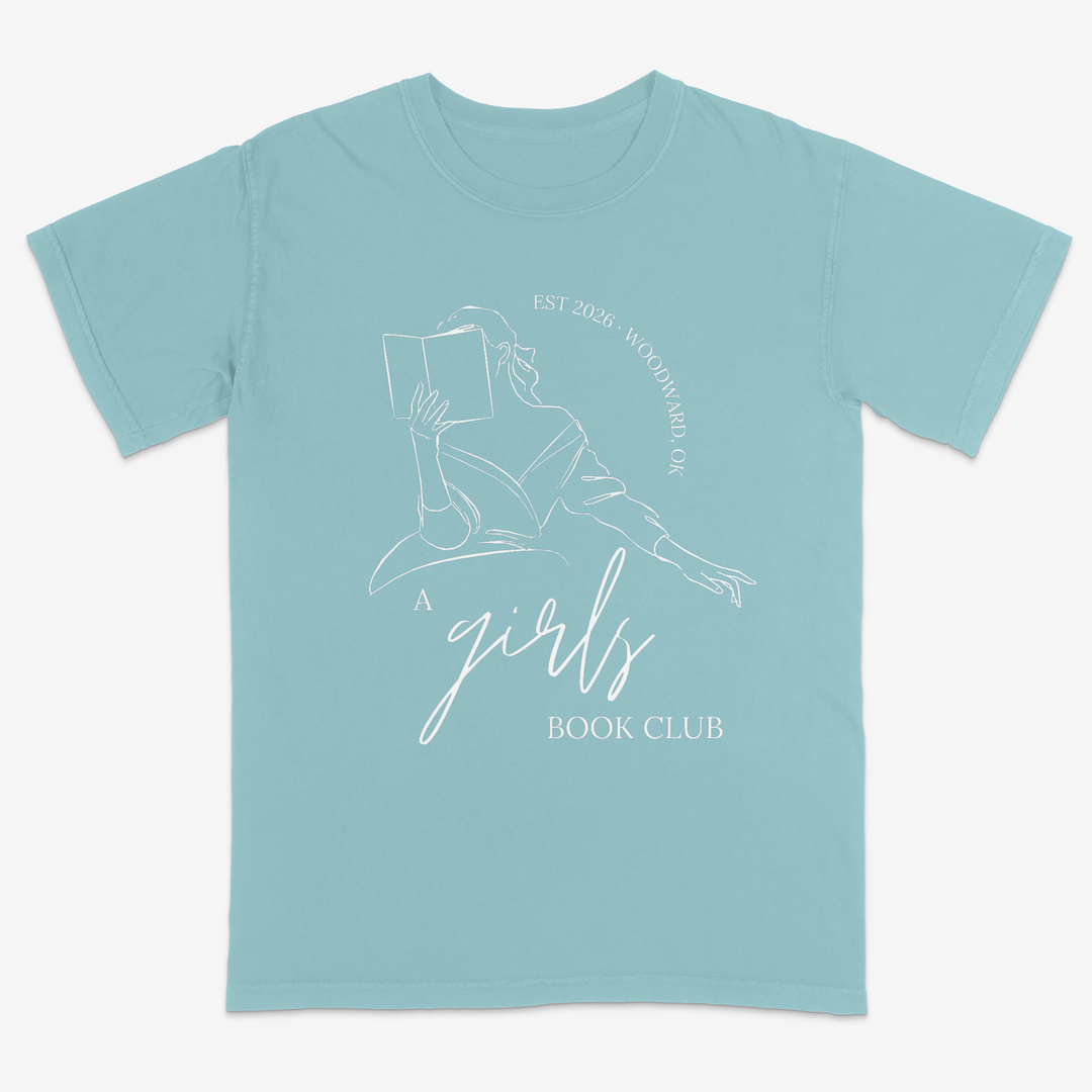 A Girls Book Club Tee – Premium Comfort Colors Shirt