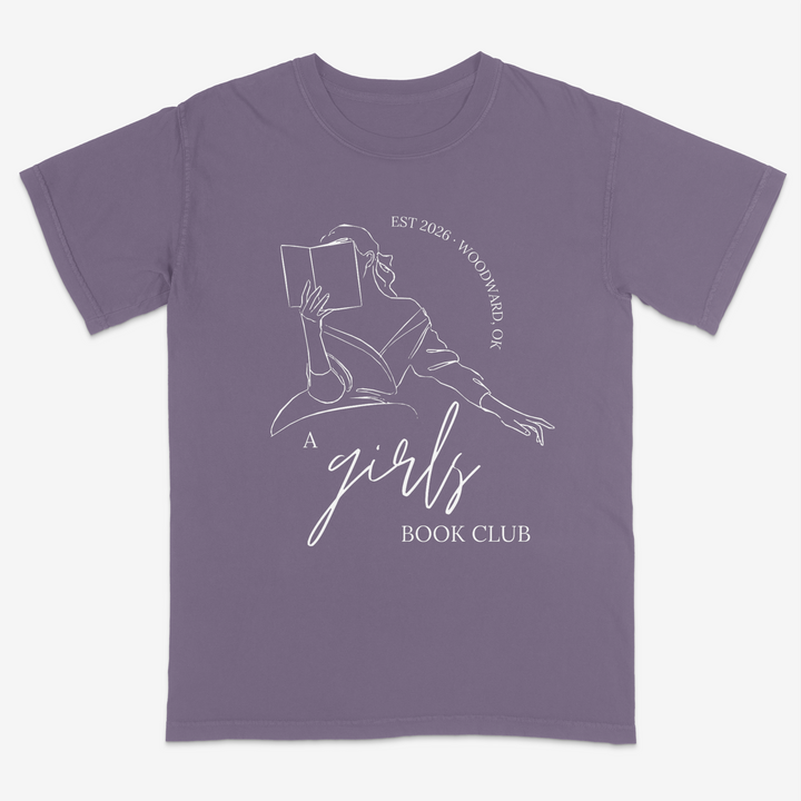 A Girls Book Club Tee – Premium Comfort Colors Shirt