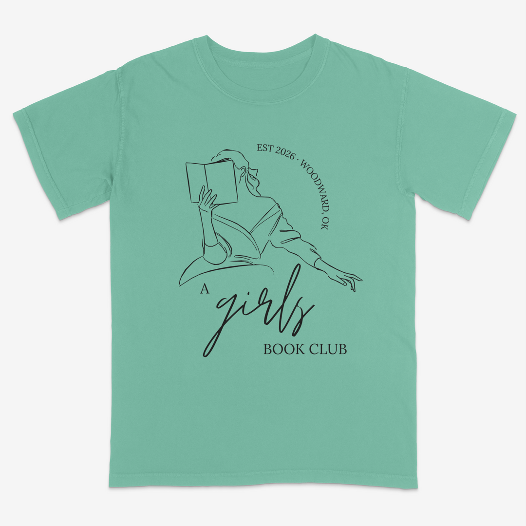A Girls Book Club Tee – Premium Comfort Colors Shirt