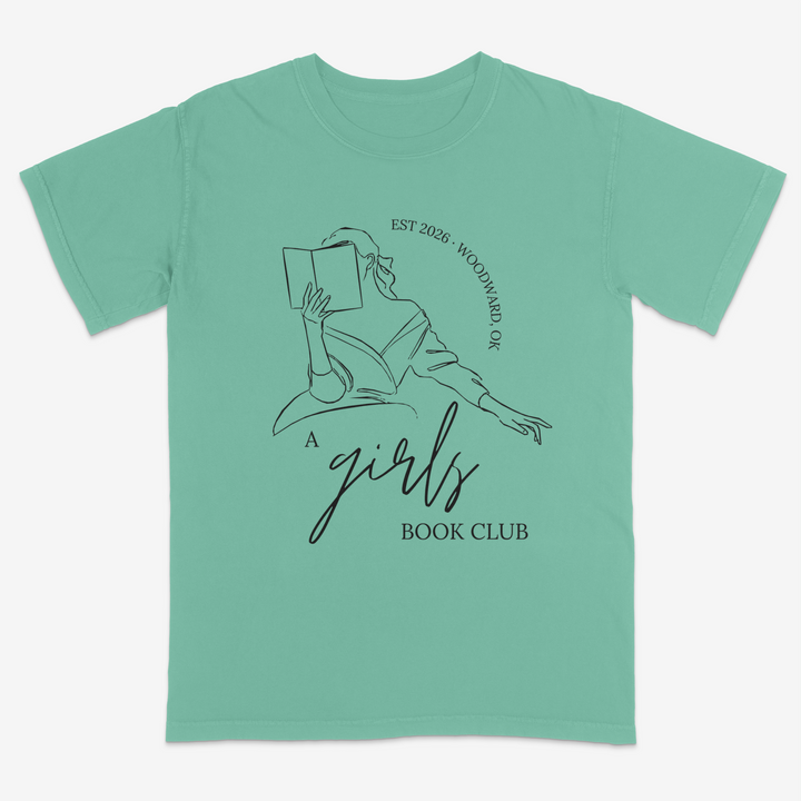 A Girls Book Club Tee – Premium Comfort Colors Shirt