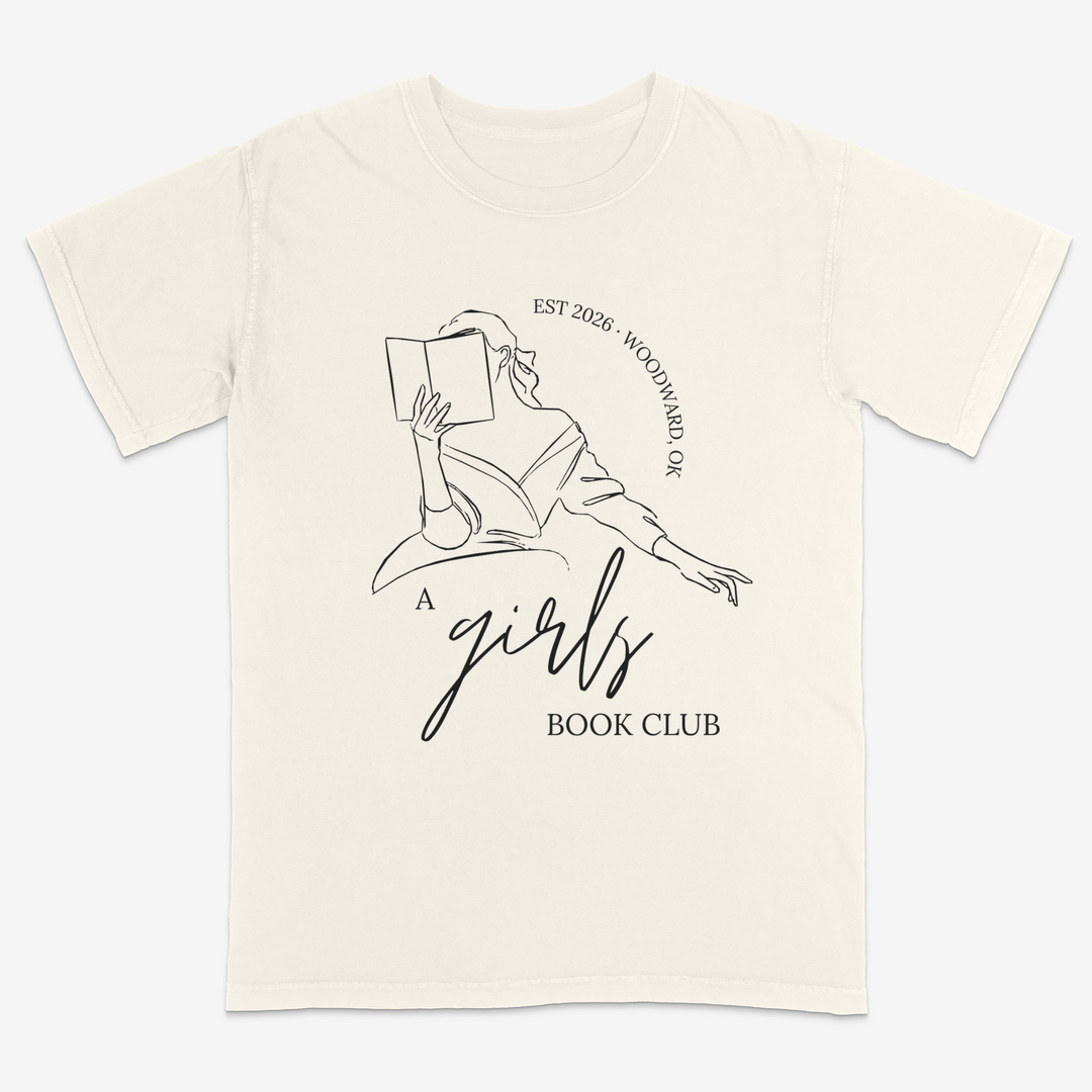 A Girls Book Club Tee – Premium Comfort Colors Shirt
