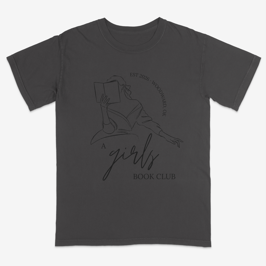 A Girls Book Club Tee – Premium Comfort Colors Shirt