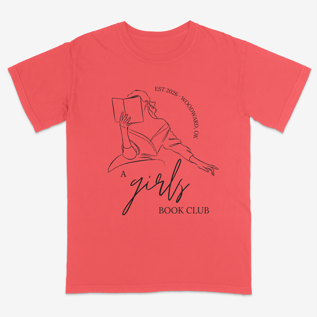 A Girls Book Club Tee – Premium Comfort Colors Shirt