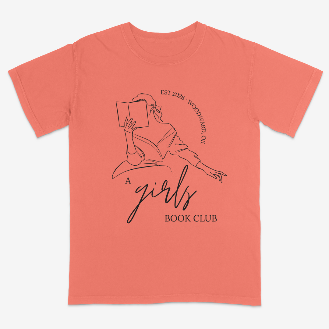 A Girls Book Club Tee – Premium Comfort Colors Shirt