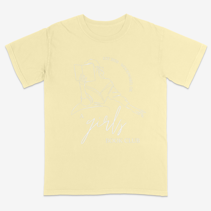 A Girls Book Club Tee – Premium Comfort Colors Shirt