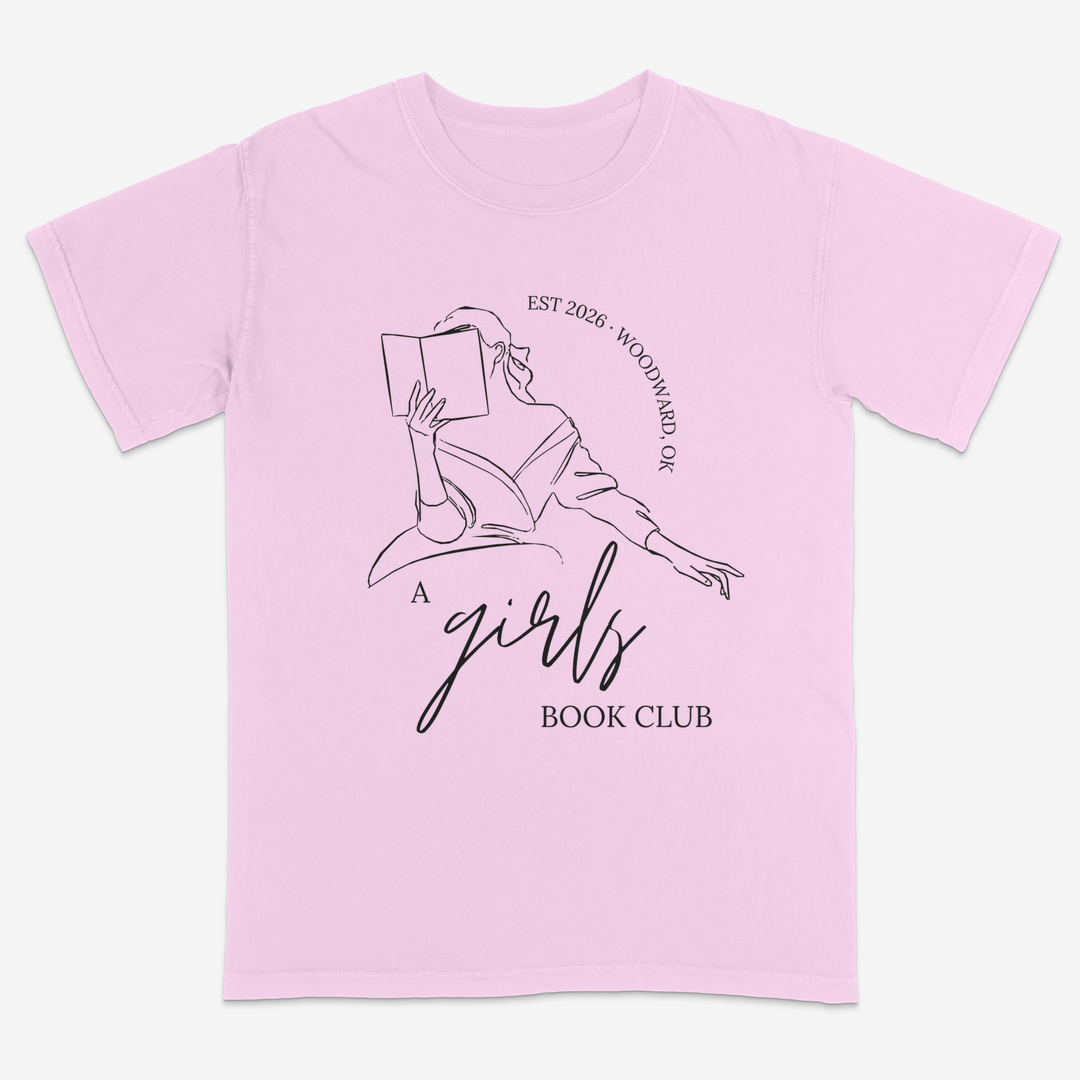 A Girls Book Club Tee – Premium Comfort Colors Shirt