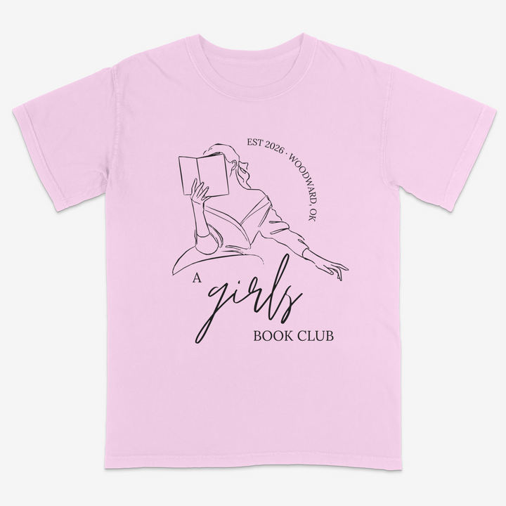 A Girls Book Club Tee – Premium Comfort Colors Shirt