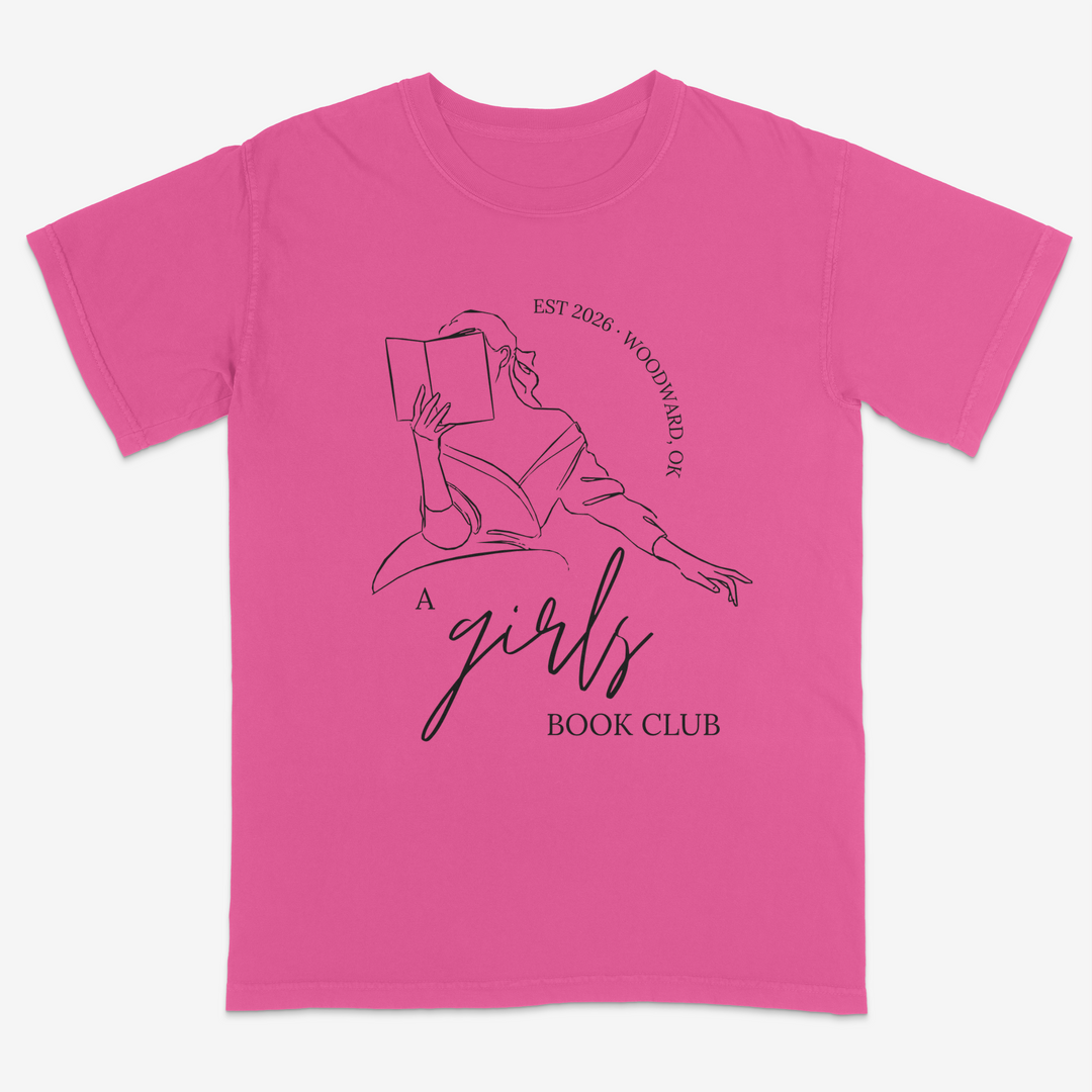 A Girls Book Club Tee – Premium Comfort Colors Shirt
